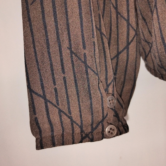 VINTAGE SILK JONES BLOUSE - Picture 5 of 8